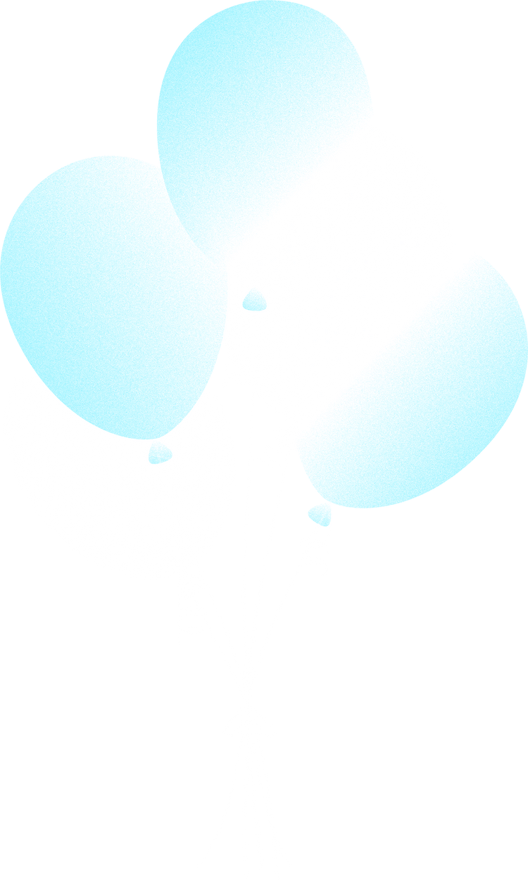 Soft Gradient Balloons Illustration